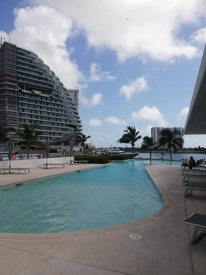 Apartment Top Floor, Amazing Sea View In Puerto Cancun Mexico