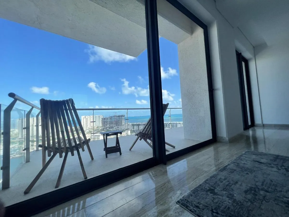 Top Floor, Amazing Sea View In Puerto Cancun