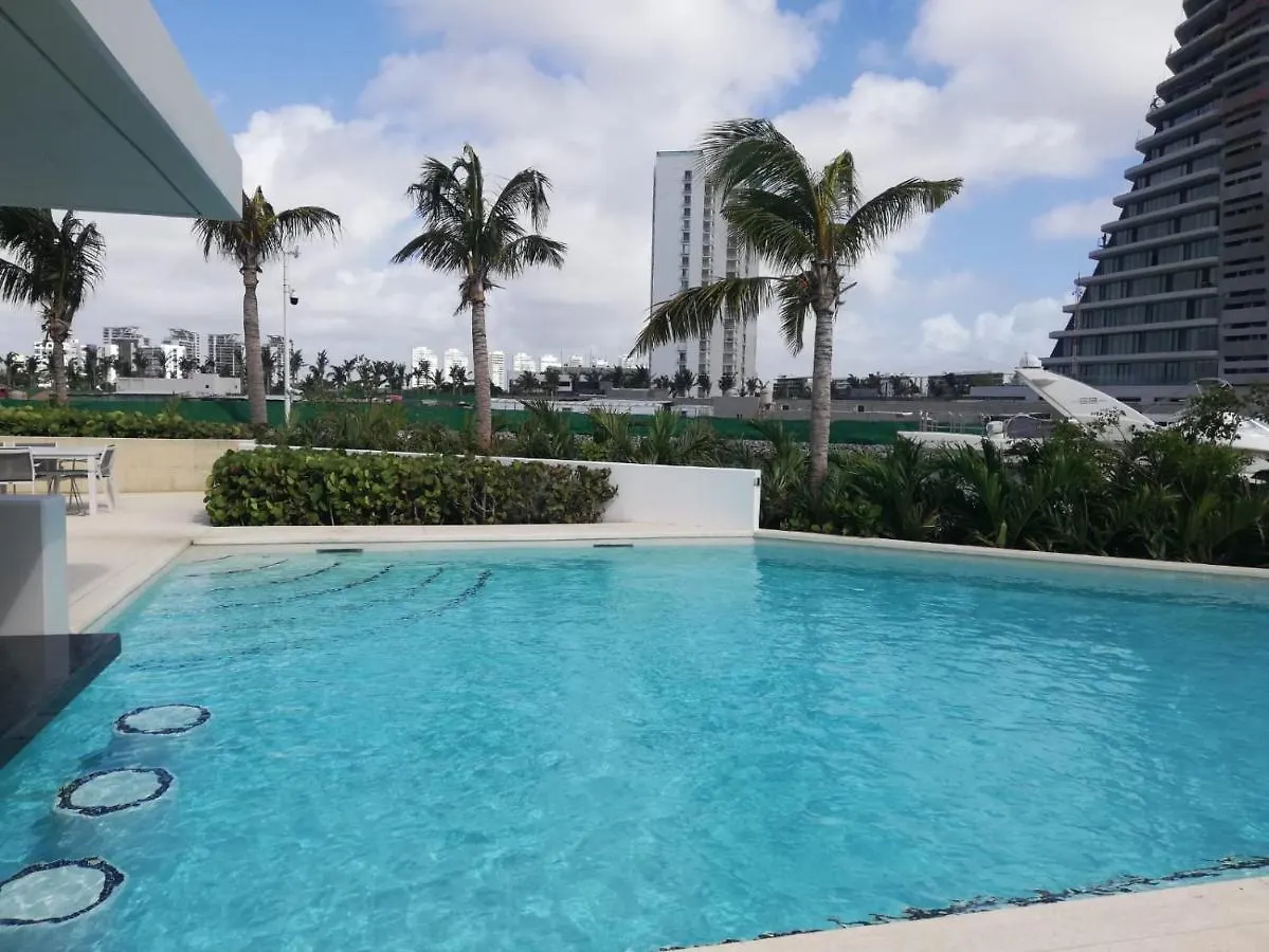 Top Floor, Amazing Sea View In Puerto カンクン アパート