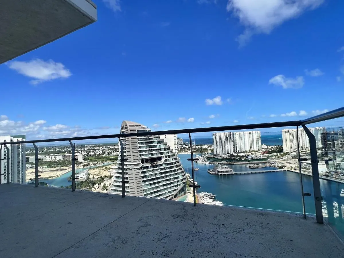Top Floor, Amazing Sea View In Puerto Cancun